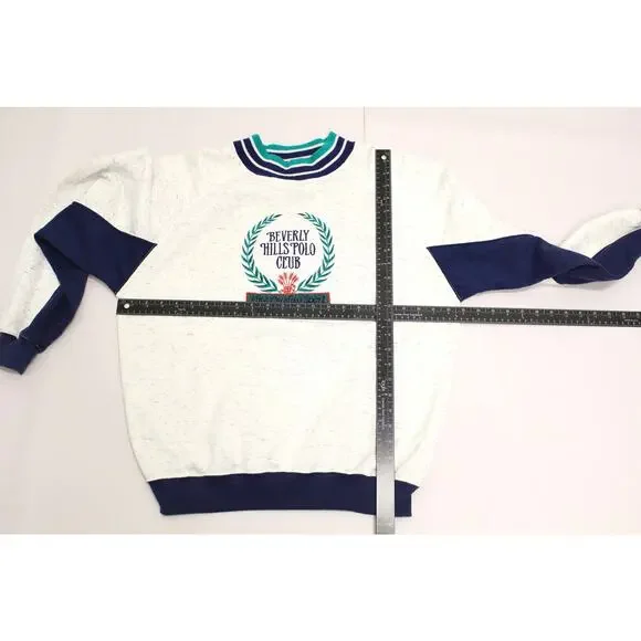 Vintage Beverly Hills Polo Club BHPC Sweatshirt Medium - Picture 5 of 7